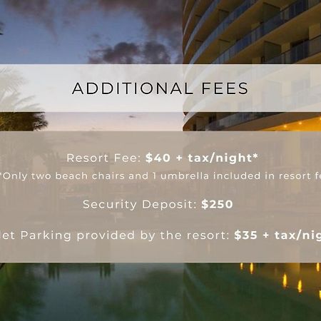 The Ultimate Resort - Beachfront 2 Bedroom Apartment With Direct Ocean View, Rooftop Pool, Hot Tub And Gym Χόλιγουντ Εξωτερικό φωτογραφία