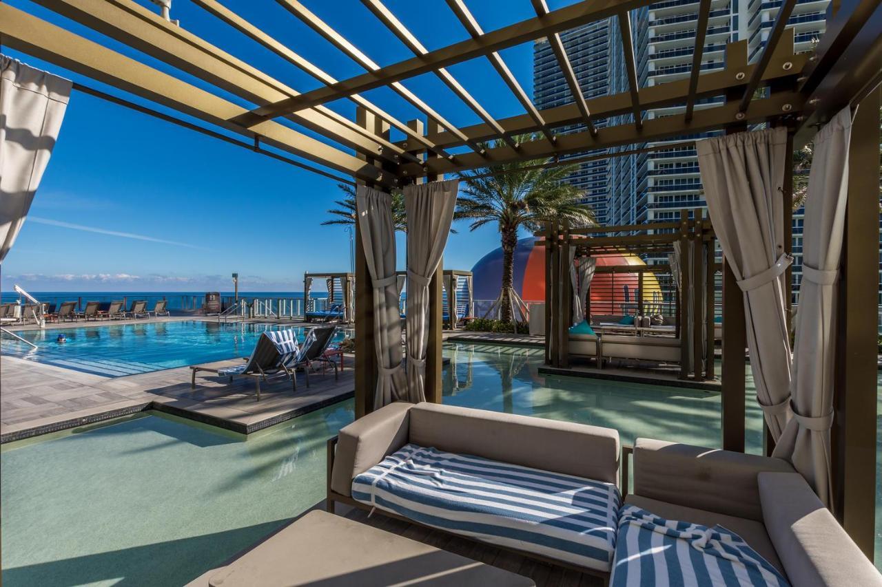 The Ultimate Resort - Beachfront 2 Bedroom Apartment With Direct Ocean View, Rooftop Pool, Hot Tub And Gym Χόλιγουντ Εξωτερικό φωτογραφία