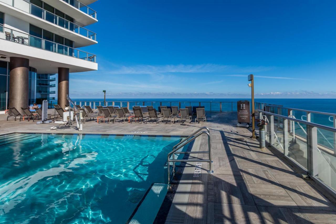 The Ultimate Resort - Beachfront 2 Bedroom Apartment With Direct Ocean View, Rooftop Pool, Hot Tub And Gym Χόλιγουντ Εξωτερικό φωτογραφία