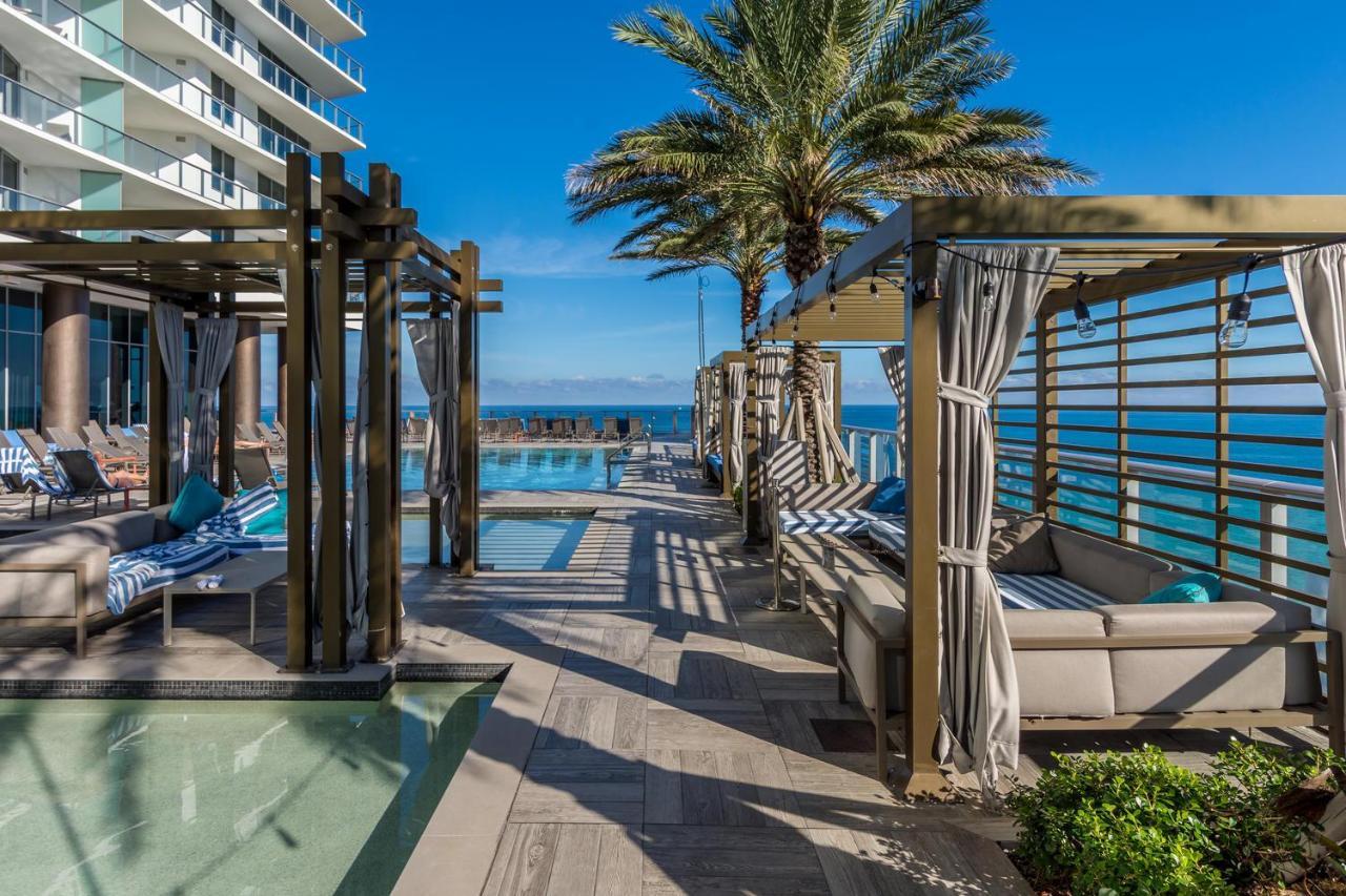 The Ultimate Resort - Beachfront 2 Bedroom Apartment With Direct Ocean View, Rooftop Pool, Hot Tub And Gym Χόλιγουντ Εξωτερικό φωτογραφία