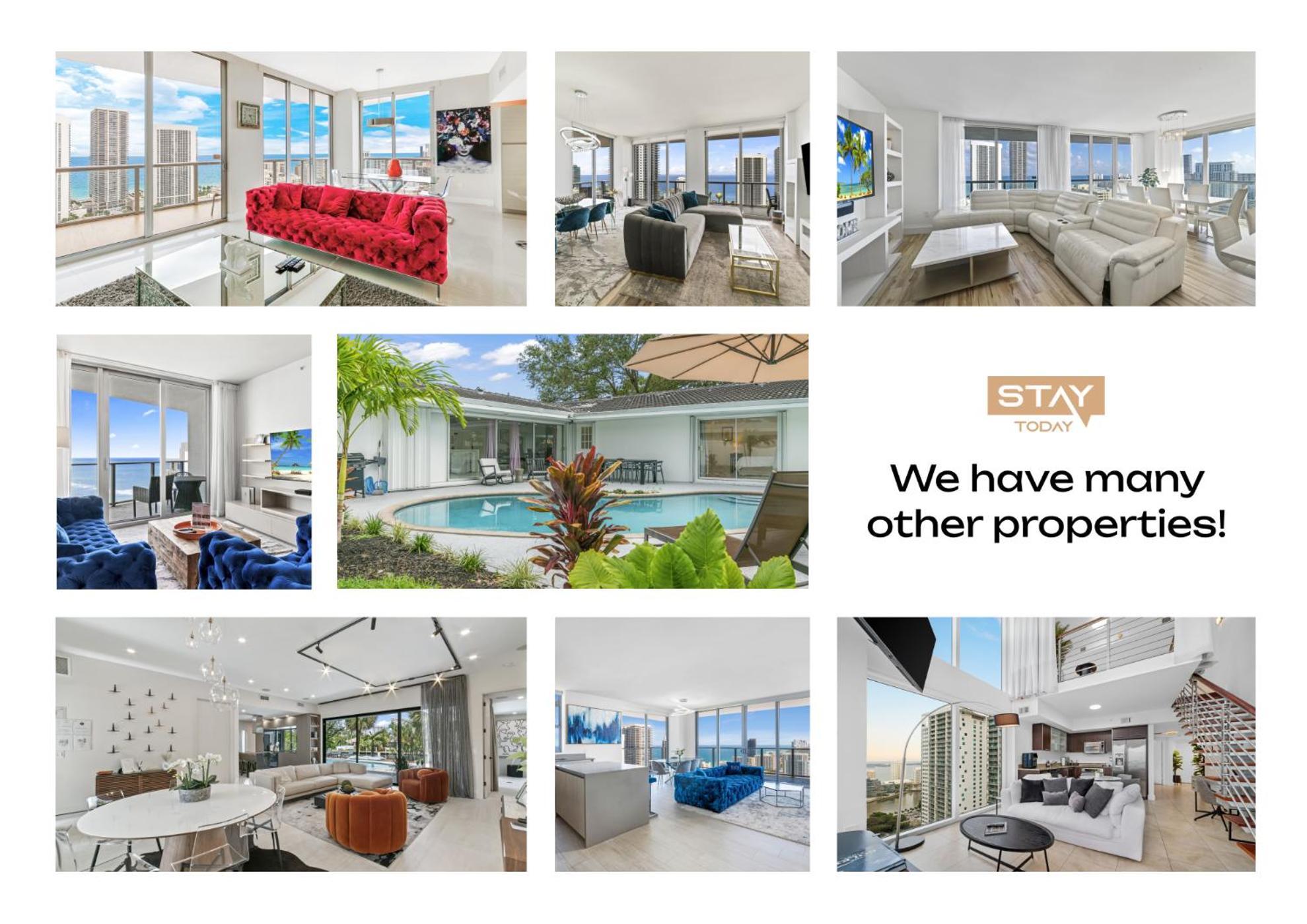 The Ultimate Resort - Beachfront 2 Bedroom Apartment With Direct Ocean View, Rooftop Pool, Hot Tub And Gym Χόλιγουντ Εξωτερικό φωτογραφία